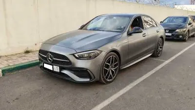 Mercedes CLASSE C C220 D AMG LINE BVA 200ch 2022 diesel occasion à Rabat