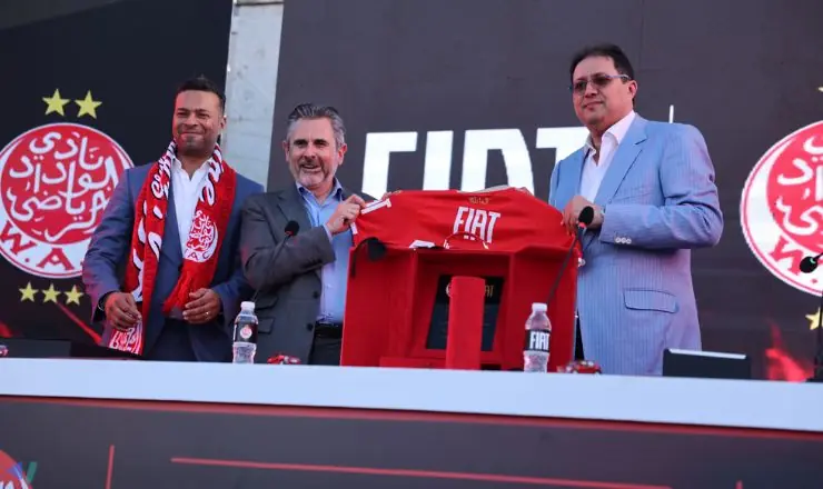 فيات المغرب ونادي الوداد الرياضي 