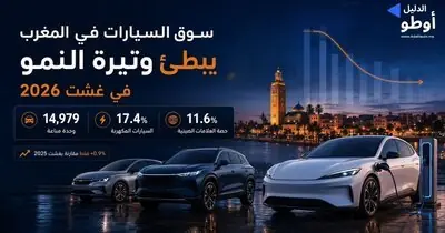 سوق السيارات في المغرب يبطئ وتيرة النمو خلال غشت 2026